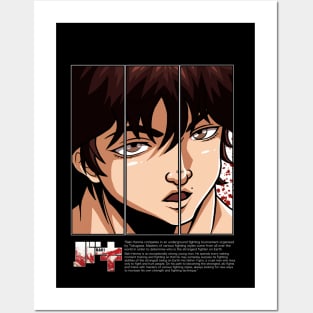 Baki The Fighter Artwork Posters and Art